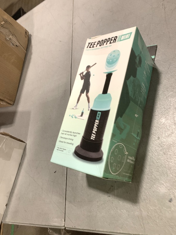 Photo 1 of Bandit Sports Baseball Training Mini Tee Popper, Hitting Tee for Perfect Swings, Batting Machine for Practicing Hitting Without a Pitcher (1 Popper Ball Included)