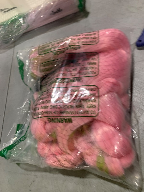 Photo 1 of Max Beauty Anime Pink and Green Wig for Mitsuri Cosplay Braided Hair Wig with Pigtails Halloween Party + Cap