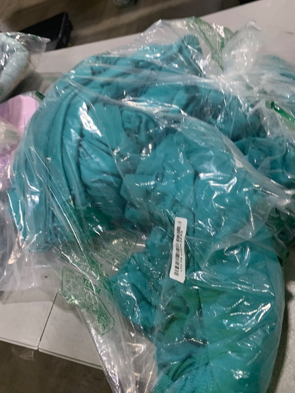 Photo 1 of 10 ft x 30 ft Wrinkle Free Turquoise Backdrop Curtain for Parties, Thick Polyester Teal Photo Backdrop Drapes,6 Panels 5ft x 10ft for Baby Shower Wedding Engagement Birthday Mermaid Party