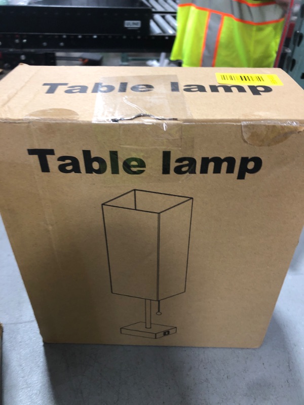 Photo 1 of Table Lamp for Bedroom set of 2,3-Color Bedside Lamps with Pull Chain Table Lamps for Nightstand with AC Outlets,18'' Night Light Lamps with 2 Bulbs Lamps for Living Room Kids Office Decor?Nickel?