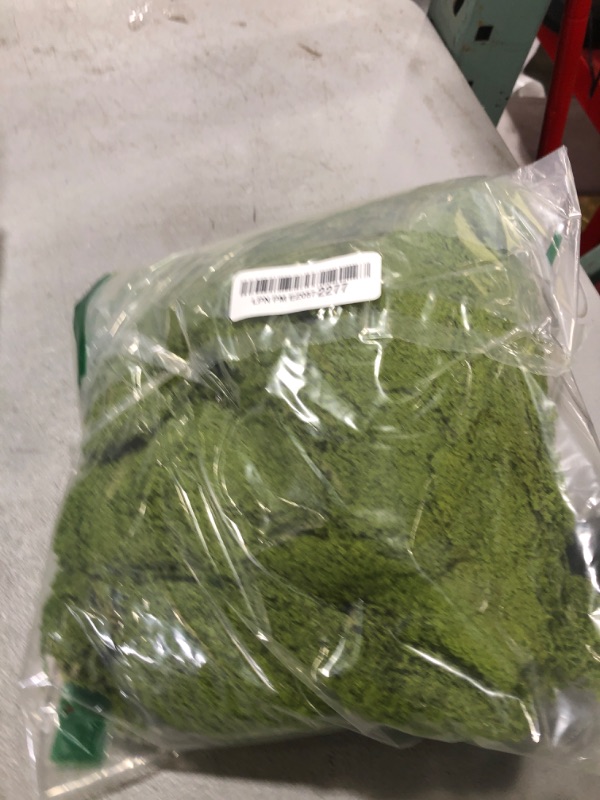 Photo 1 of Fake Green Moss for Crafts 7 Oz Decorative Artificial Moss for Crafts Decorative Faux Moss Table Centerpieces Wedding Party Decor Fairy Garden Floral DIY
