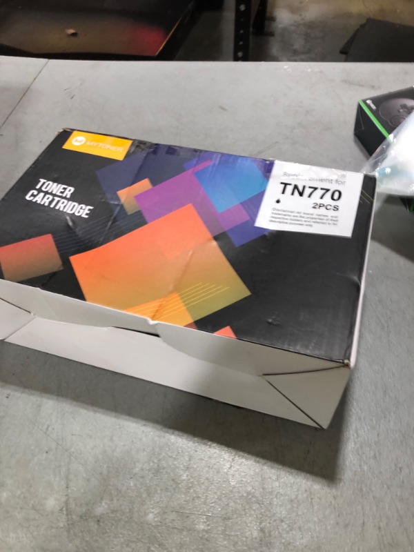 Photo 1 of MYTONER Compatible Toner Replacement for Brother TN-770 TN770 Super High Yield Black Toner Cartridge for HL-L2370DW L2370DWXL MFC-L2750DW L2750DWXL Printer 4,500 Page, 2-Pack