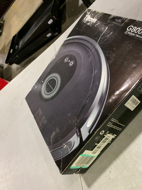 Photo 1 of Tikom Robot Vacuum and Mop Combo, 5000Pa Robotic Vacuum Cleaner, 150 Min Max, App & Remote Control, Ideal for Hard Floor, Carpet, Pet Hair, Self-Charge(G8000 Max)