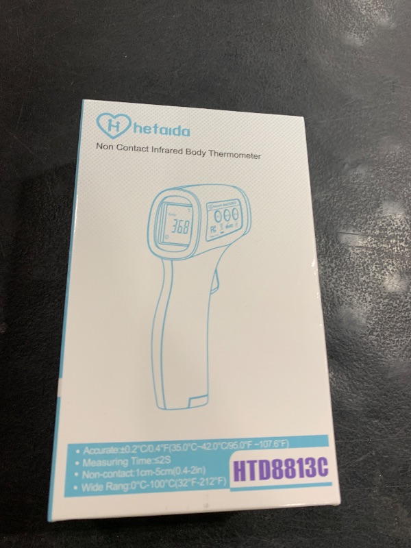 Photo 1 of Digital Thermometer for Adults and Kids, No Touch Forehead Thermometer for Baby, 2 in 1 Body Surface Mode Infrared Thermometer with Fever Alarm and Instant Accuracy Readings