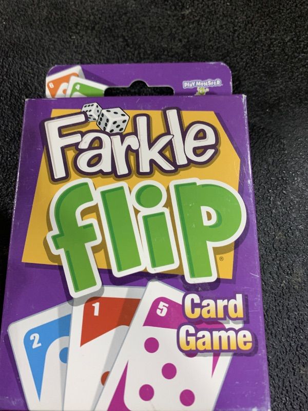 Photo 1 of PlayMonster Farkle Flip — The Classic Dice Game Now in a Card Game — For Game Nights — Ages 8+