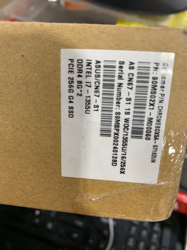 Photo 1 of ASUS Chromebox 5a with Intel® Core™ i7-1355U Processor, 16GB DDR5 RAM, 256GB M.2 PCIe G4x4 NVMe SSD, Quad-Display, Wi-Fi 6E & Bluetooth, Gb LAN, USB-C, Chrome OS, VESA Mount