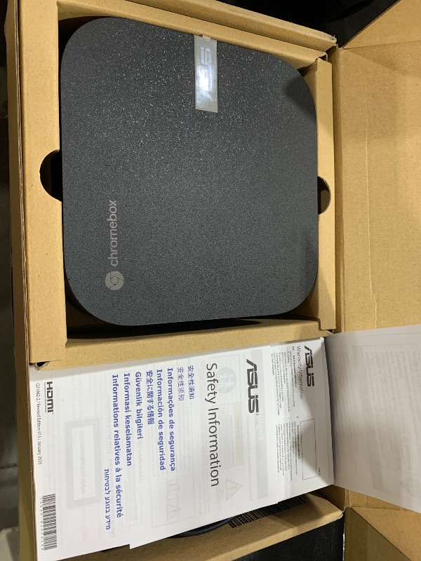 Photo 1 of ASUS Chromebox 5a with Intel® Core™ i7-1355U Processor, 16GB DDR5 RAM, 256GB M.2 PCIe G4x4 NVMe SSD, Quad-Display, Wi-Fi 6E & Bluetooth, Gb LAN, USB-C, Chrome OS, VESA Mount