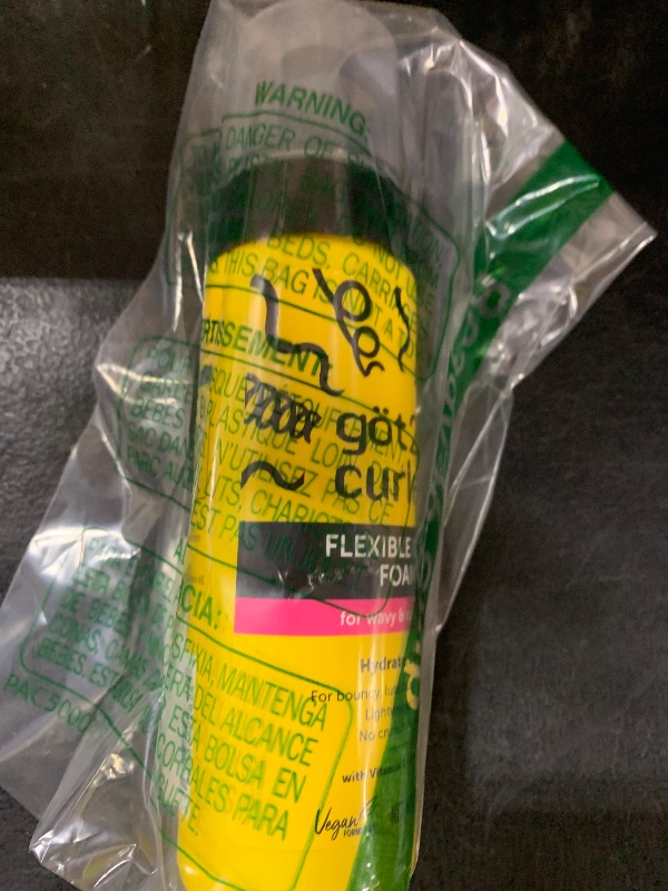 Photo 1 of Got2B Curled Flexible Curl Foam, 6.7oz, for type 2-3 curls, wavy & curly hair, for bouncy curls, lightweight hold, no crunch formula