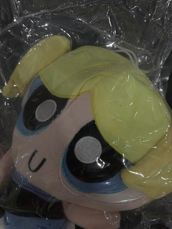 Photo 1 of CNRPLAT Powers Movie Puffs Doll Cartoons Game Plush Cute Anime Toy Best Gifts for Fans Doll for Kids 8'' (Powers Movie Puff Plush 8'' Yellow Hair)