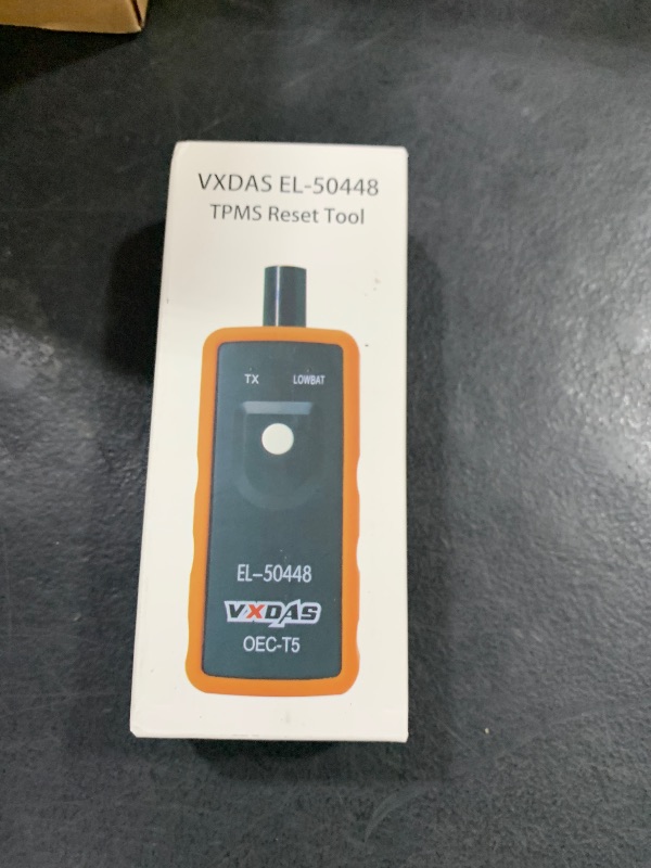Photo 1 of VXDAS EL-50448 TPMS Reset Tool for GM Tire Pressure Monitor Sensor TPMS Relearn Tool for Buick/Chevy/Cadillac Series Vehicles 2024 Edition OEC T5