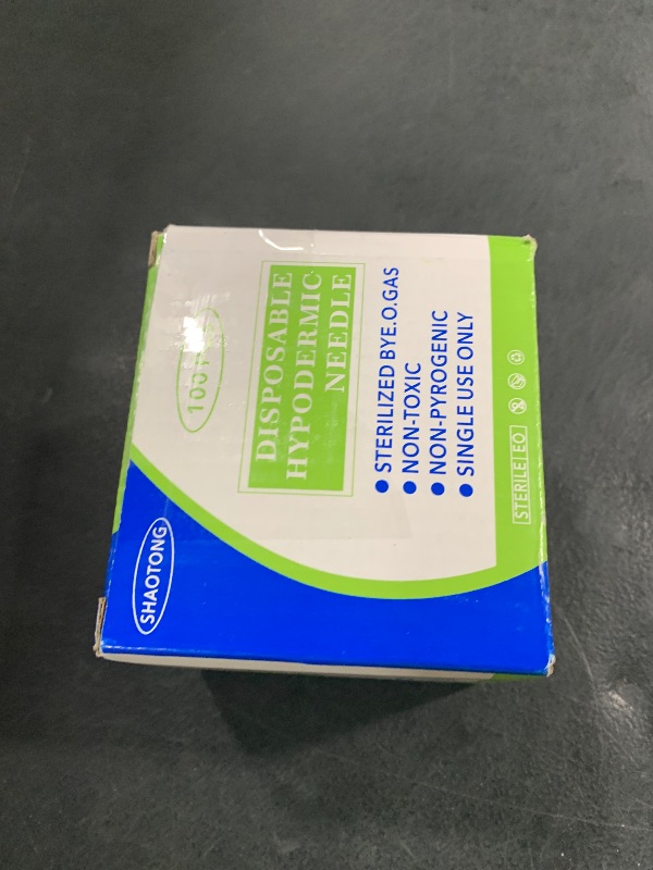 Photo 1 of Meterbox 100 Pack 30 Ga 1/2 inch Disposable Needles with Caps for Scientific and Industrial Dispensing Individually Wrapped