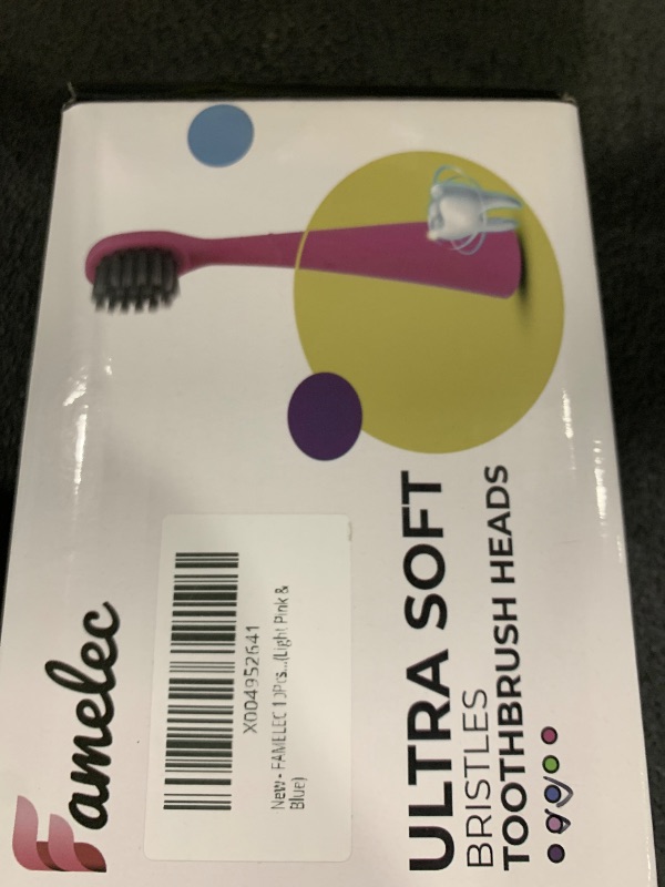 Photo 1 of 10Pcs Ultra Soft Bristle Compatible with Burst Kids Replacement Heads, 3+ Kids Toothbrush Heads Replacement for Burst Toothbrush Electric, Blue & Light Pink Electric Toothbrush Heads