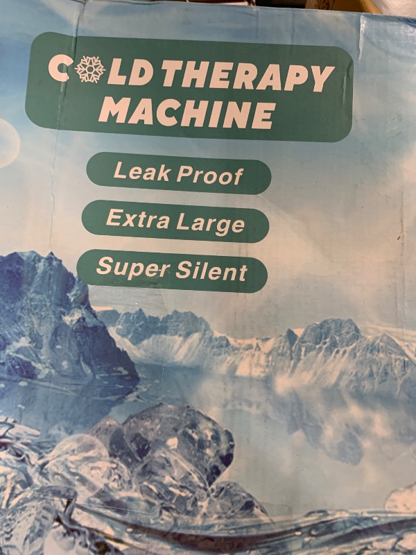 Photo 1 of Ice Machine for Knee After Surgery, Cold Therapy Machine for Knee Replacement Shoulder Post-Surgery Recovery, knee Ice Pack Machine for Pain Relief, Ideal for Sports Injuries, Sprains, Reduce Swelling