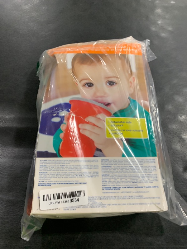 Photo 1 of The First Years Take & Toss Spill Proof Sippy Cups - Rainbow Party Pack - Reusable Toddler Cups - Kids Cups and Snap On Lids for Ages 9 Months and Up - 20 Count