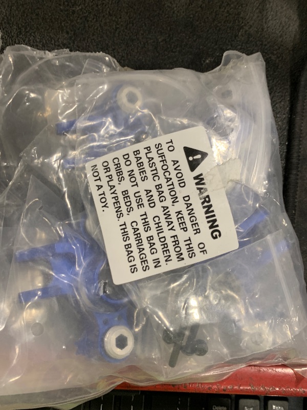 Photo 1 of Aluminum Steering Block Knuckle Arm W/Rubber Shielded Bearings -4PCS Blue for Traxxas 1/10 Old E-REVO EREVO Summit E-MAXX T-MAXX3.3 Slayer Pro 4X4 5334R