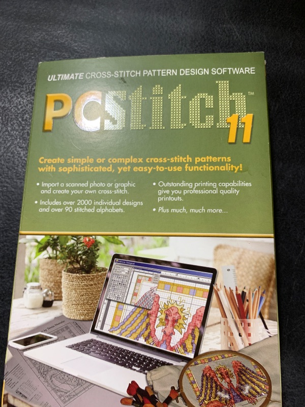 Photo 1 of M&R Technologies Pc Stitch Cross Stitch Software Vers 11