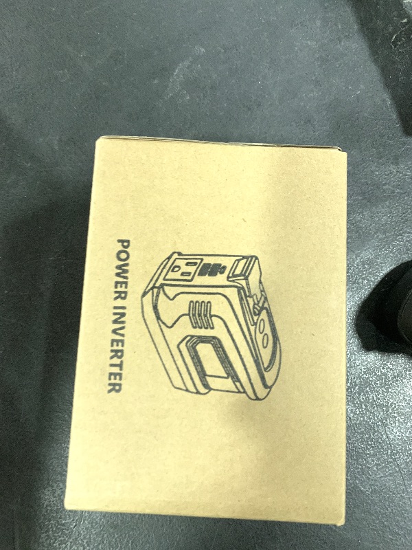 Photo 1 of 200W Portable Power Inverter Compatible with Ryobi 18V,Ecarke Outdoor Generato Battery Converter with 2 USB&LED&AC Battery Powered Outlet,Convert DC 18V/20V to AC 110V-120V Portable Power Station