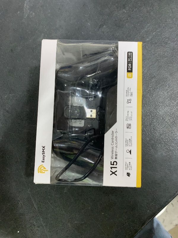 Photo 1 of EasySMX X15 PC Controller - Enhanced Wireless Bluetooth Controller with Hall Joysticks/Hall Triggers/RGB Lighting - No Stick Drift, No Dead Zone - Work for Windows PC, Android, Steam and Switch