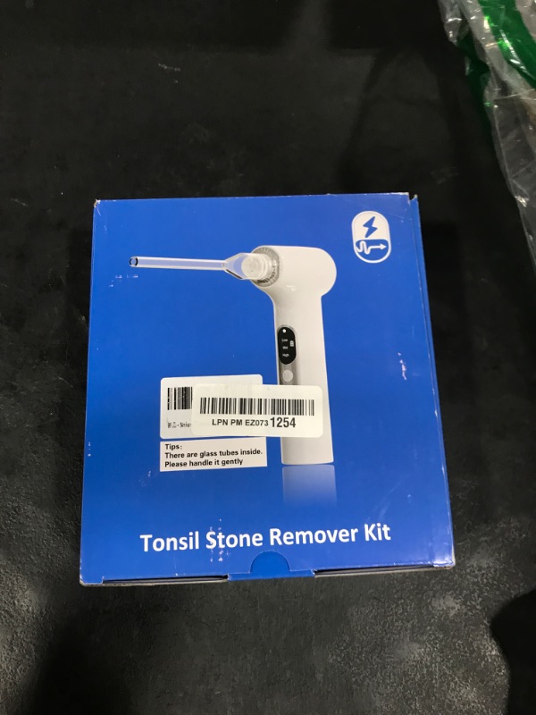 Photo 1 of Sinkawa Upgraded Electronic Tonsil Stone Remover?10 in 1 Tonsil Stone Removal Kit?Tonsil Stone Vacuum with Built-in Blue Light?Easy to Use, Fight Bad Breath, Instant Suction