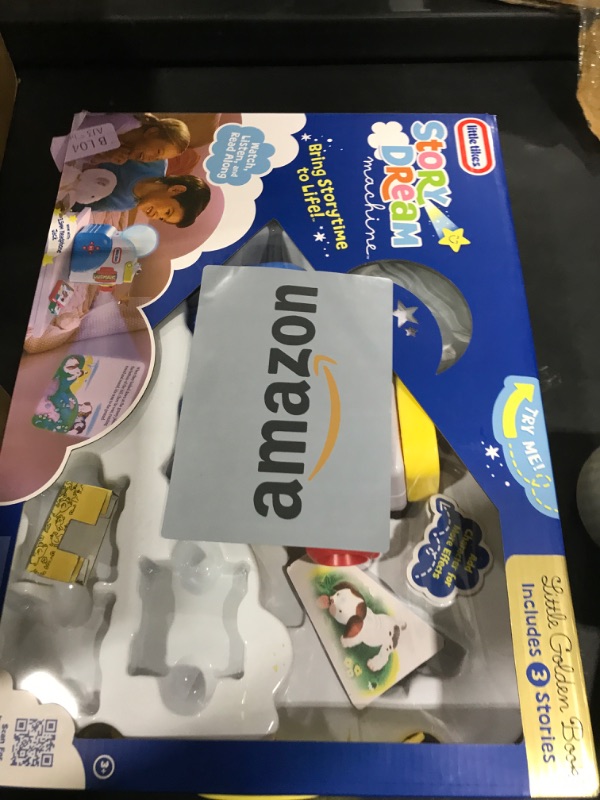 Photo 1 of Little Tikes Story Dream Machine Starter Set, Storytime, Books, Little Golden Book, Audio Play, The Poky Little Puppy Character, Nightlight, Toy Gift for Toddlers and Kids Girls Boys Ages 3+