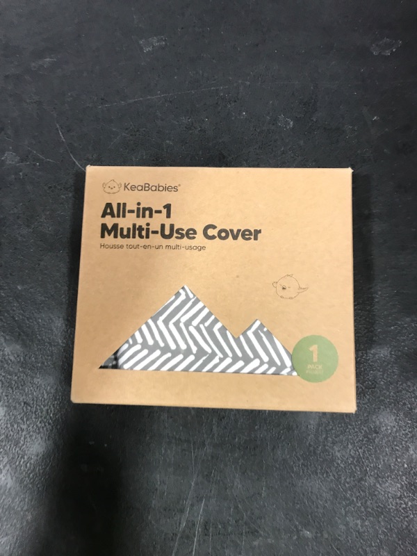 Photo 1 of Car Seat Covers for Babies - Nursing Covers for Breastfeeding, Baby Car Seat Canopy for Girls, Boys, Nursing Essentials for Breastfeeding Women, Infant Stroller Privacy Protection (Herringbone)