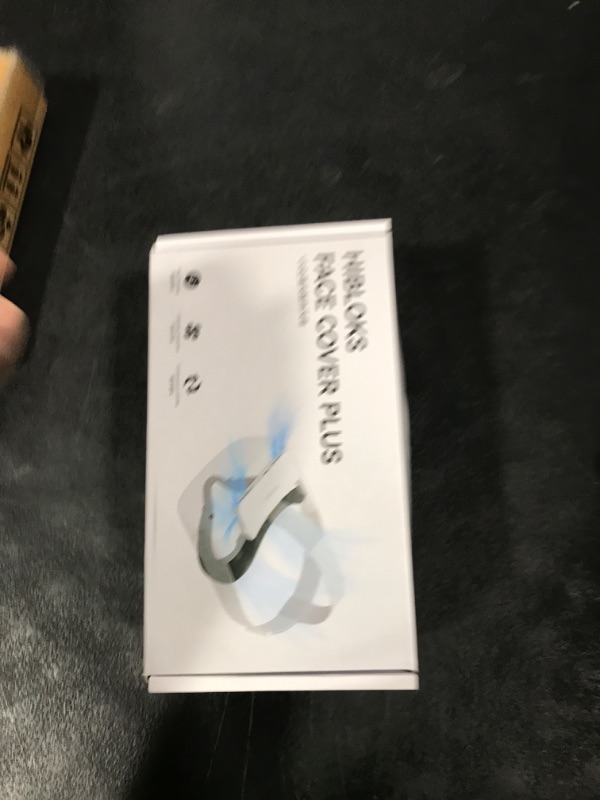 Photo 1 of Hibloks Quest 2 Fan Cooling Mask for Meta/Oculus Quest 2 Accessories, Circulated Ventilation Eliminates Glasses Fogging Defogger (Soft Lycra Cotton Mask)
