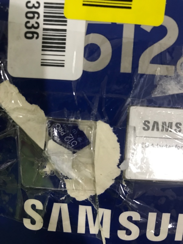 Photo 1 of Samsung PRO Plus microSD Memory Card + Adapter, 512GB microSDXC, Up to 180 MB/s, Full HD & 4K UHD, UHS I, C10, U3, V30, A2, for Android Smartphones, Tablets, GoPRO, and DJI Drone (MB MD512SA/AM)