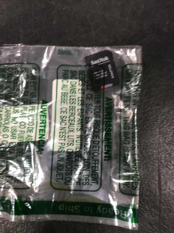 Photo 1 of SANDISK 256GB MicroSDXC UHS-I U3 100MB/s Full HD & 4K UHD Memory Card with Adapter (MB-ME256HA)