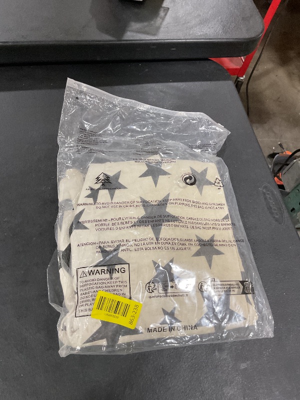 Photo 1 of Kengue Men's Straight Slim Fit Star Pattern Printed Jeans Skinny Denim Pants,5692 White,Size 32