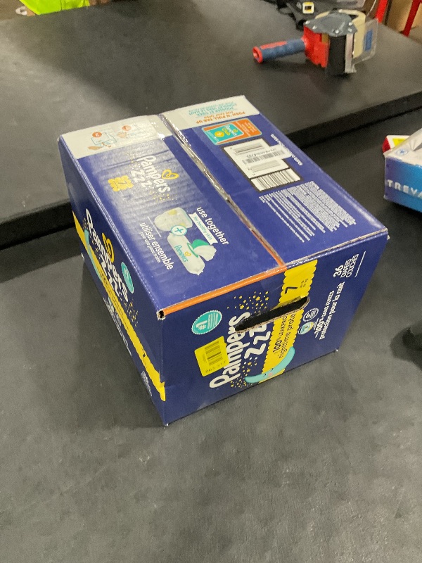 Photo 1 of Pampers ZZZ Overnight Diapers, Size 7 (41+ lbs), 36 Count, Nighttime Protection Disposable Baby Diaper, Night Time Leak and Skin Protection