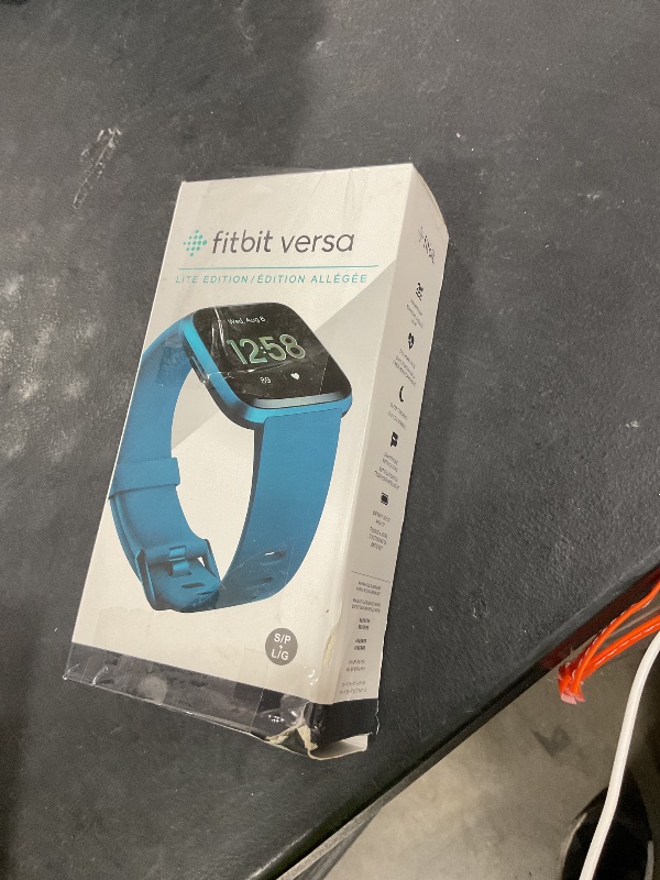 Photo 1 of Fitbit Versa Lite Edition Smart Watch, One Size (S and L Bands Included)