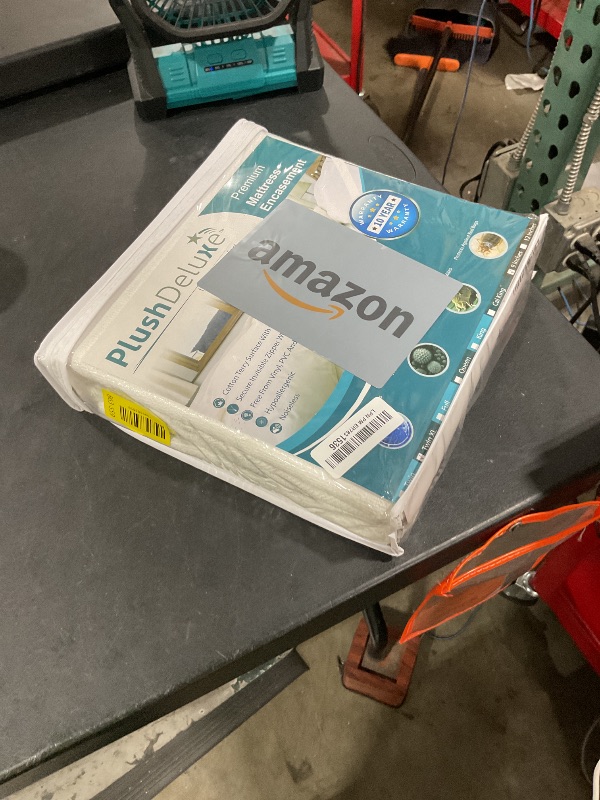 Photo 1 of Twin-XL 39X80 Size Mattress Encasement - Zippered Waterproof, Bedbug Proof, College Dorm Size, 6-Sided Protection - Hypoallergenic Cotton Terry Fabric 9-12" Depth
