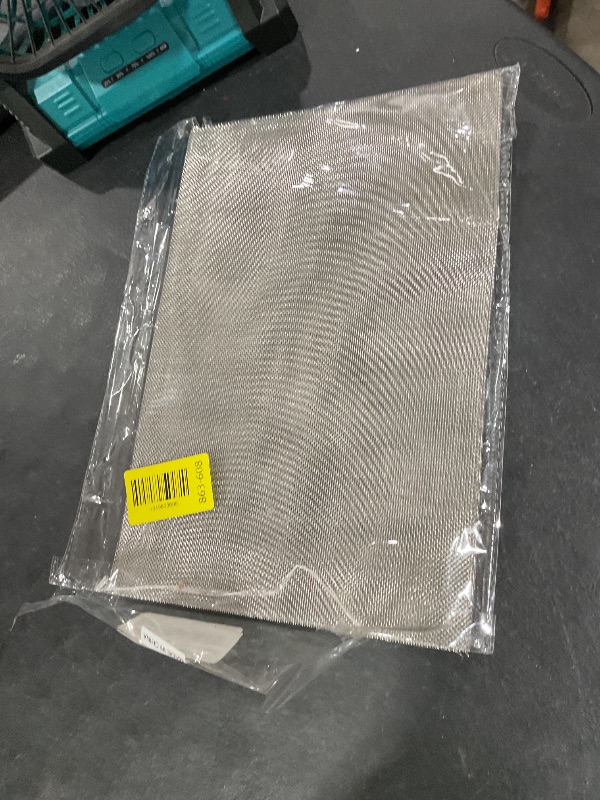 Photo 1 of AMZDEPOT 6 Pack 12x8 Inch Stainless Steel Wire Mesh Screen for DIY Projects, Vent, Cage, Garden, Window, Filter - Never Rust