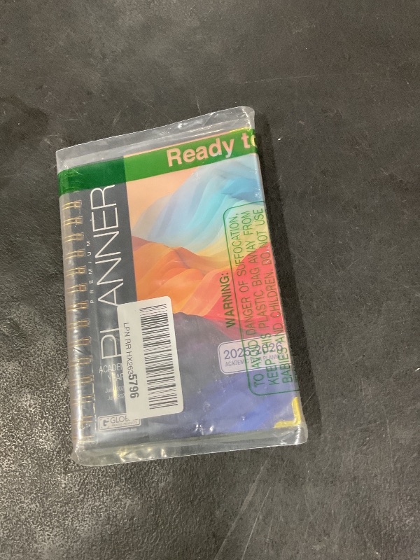 Photo 1 of HARDCOVER Academic Year 2025-2026 Planner: (June 2025 Through July 2026) 5.5"x8" Daily Weekly Monthly Planner Yearly Agenda. Bookmark, Pocket Folder and Sticky Note Set (Mountain Majesty)