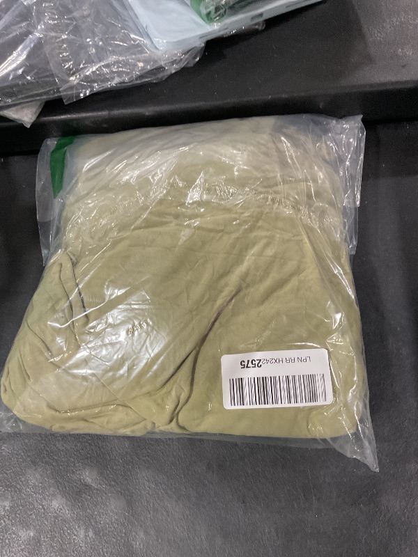 Photo 1 of Keyroal Stretch Sofa Cover Couch Covers, 2-Piece Armchair Cover with Separate Cushion Cover, Washable Soft Spandex Furniture Protector for Living Room(Armchair, Light Green)