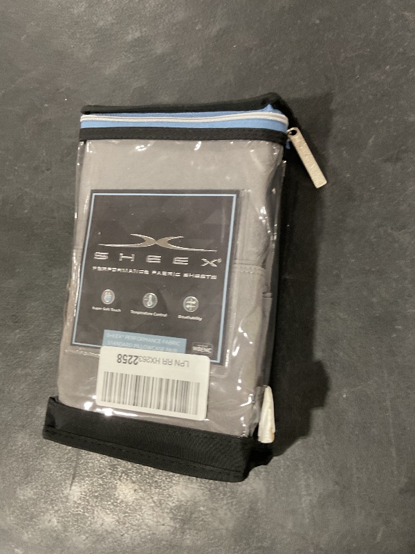 Photo 1 of SHEEX Original Performance Cooling Pillowcases, Ultra-Soft Pillowcase Set, 2 Cooling Pillow Covers, Standard, Graphite