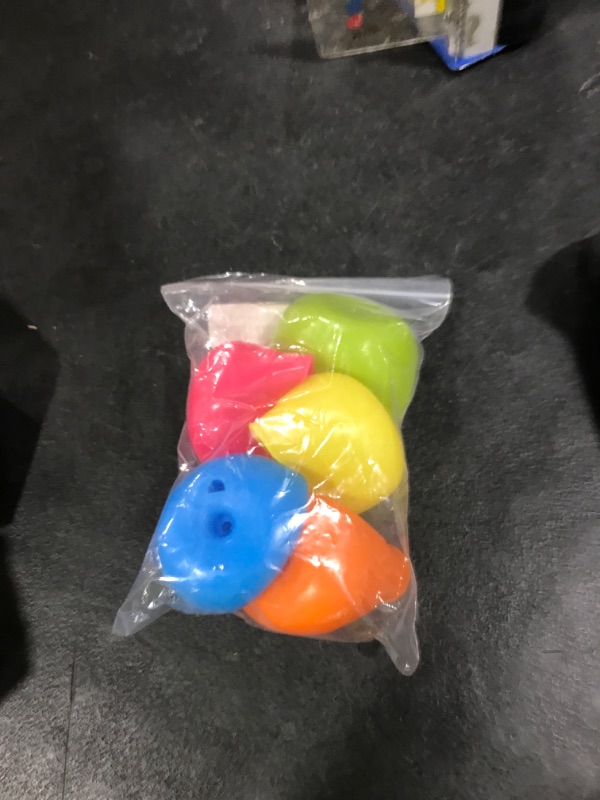 Photo 1 of 5-Pack Silicone Sippy Straw Cup Lids for Toddlers & Babies, Spill-Proof Design - Stretches to Fit Tumblers, Yeti Rambler, Mason Jars, Cups & Mugs