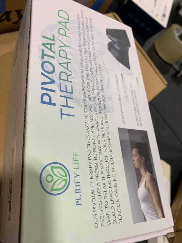 Photo 1 of Purify Life Occipital Release Tool for Pivotal Therapy and TMJ - Cervical Traction Pillow - Neck Stretcher and Shoulder Relaxer - Neck Traction Device for Spinal Alignment & Tension Headaches
