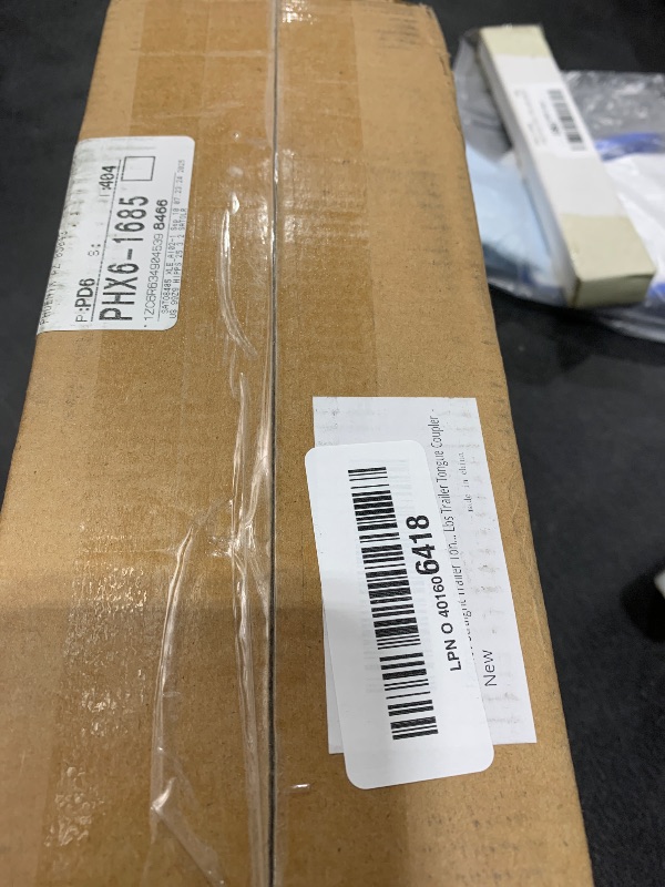 Photo 1 of Fasmov Straight Trailer Tongue Coupler, Straight Trailer Coupler for 2 Inch Ball Hitch, 2" Channel Width 3500 Lbs Trailer Tongue Coupler