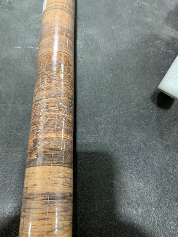 Photo 1 of Yun-aeon Brown Wood Peel and Stick Wallpaper 17.3" X 120"Coffee Brown PVC Self Adhesive Wood Wall Peel and Stick Paper for Wall Covering Furniture Countertop Kitchen Christmas DIY