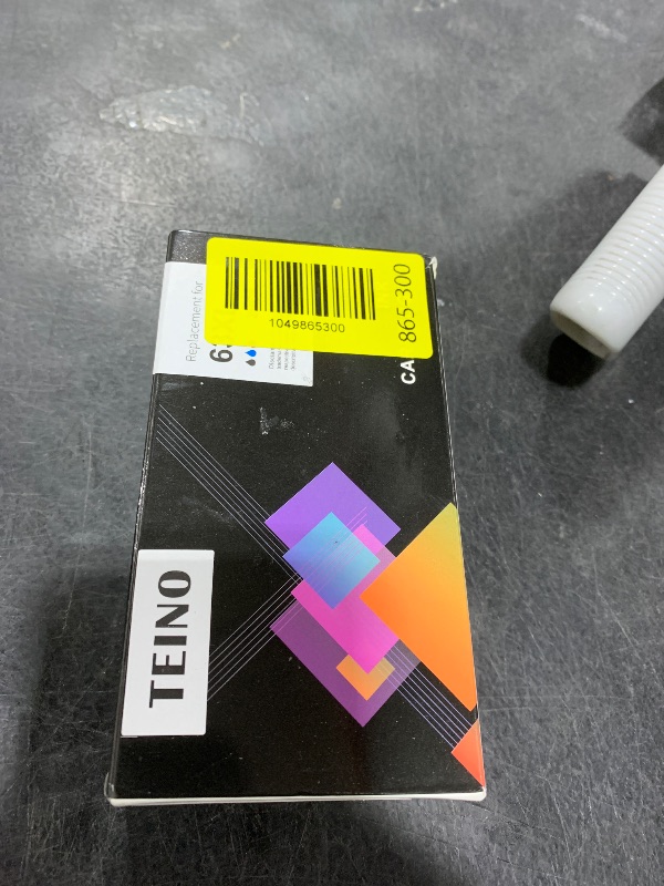 Photo 1 of TEINO Remanufactured 63XL Ink Cartridge Replacement for HP OfficeJet 3830 4650 5255 5258 4655 4652 3833 Envy 4520 4512 DeskJet 1112 3630, Black, Tri-color, 2-Pack