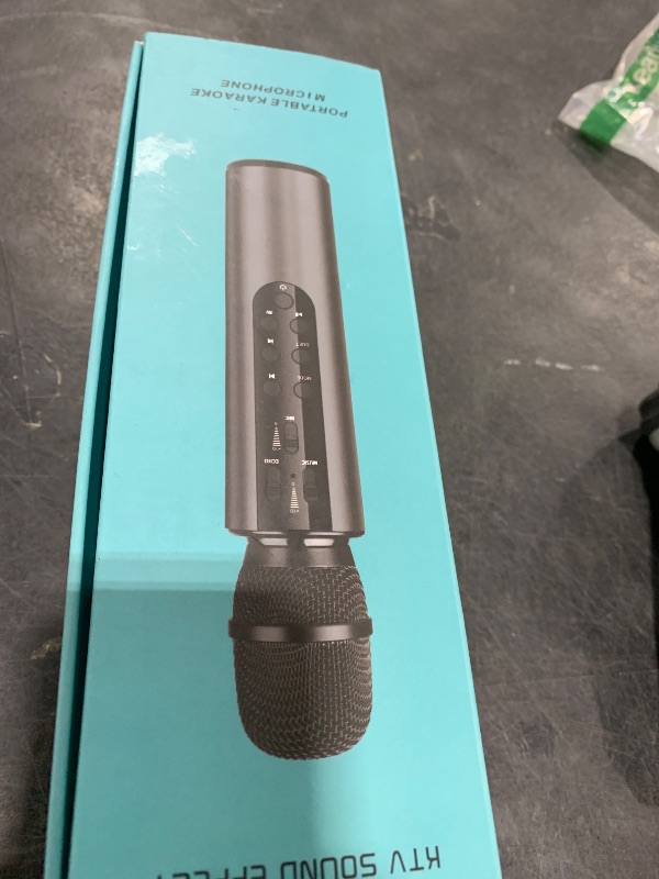 Photo 1 of PANDAAR Microphone for Singing, Wireless Bluetooth Karaoke Microphone, 4-in-1 Portable Handheld Karaoke Mic Speaker Home Party Birthday Gifts(Rose Gold)