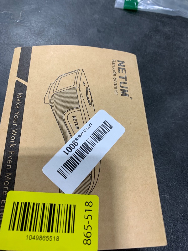 Photo 1 of NETUM QR Code Scanner, Mini Barcode Scanner Bluetooth Compatible, Small Portable USB 1D 2D Bar Code Scanner for Inventory, 2.4G Cordless Image Reader for Tablet iPhone iPad Android iOS PC POS - C750