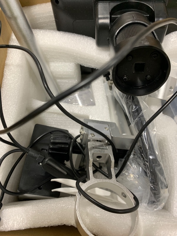 Photo 1 of Andonstar AD246S-M HDMI Digital Microscope 2000x for Adults, 3 Lens 2160P UHD Video Record, 7 Inch LCD Soldering Microscope for Electronics Repair, Error Coins, Pro Boom Arm Stand, Windows Compatible