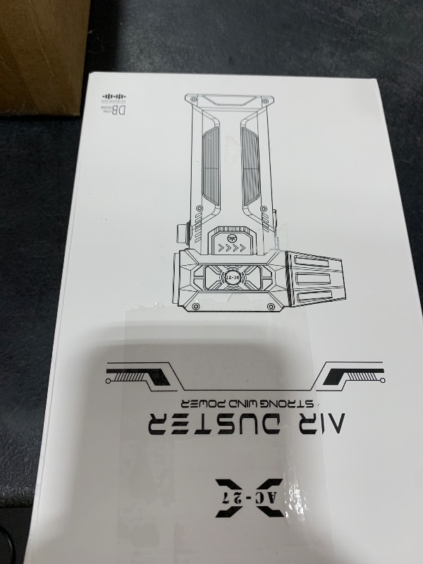 Photo 1 of Electric Air Duster-380000RPM Compressed Air Duster, Super High-Speed Air Blower, Replace Compressed Air Cans,Keyboard and PC Clean, Adjustable Air Blower for Outdoors,Car,Home (AC-27)