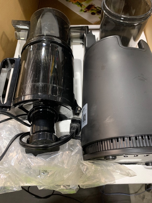 Photo 1 of ECOSELF Juicer Machines with Large Feed Chute, Professional Hands Free Cold Press Juicer For Whole Fruits & Vegetables, Self Feeding for Juice Extractor Machine, Easy to Clean