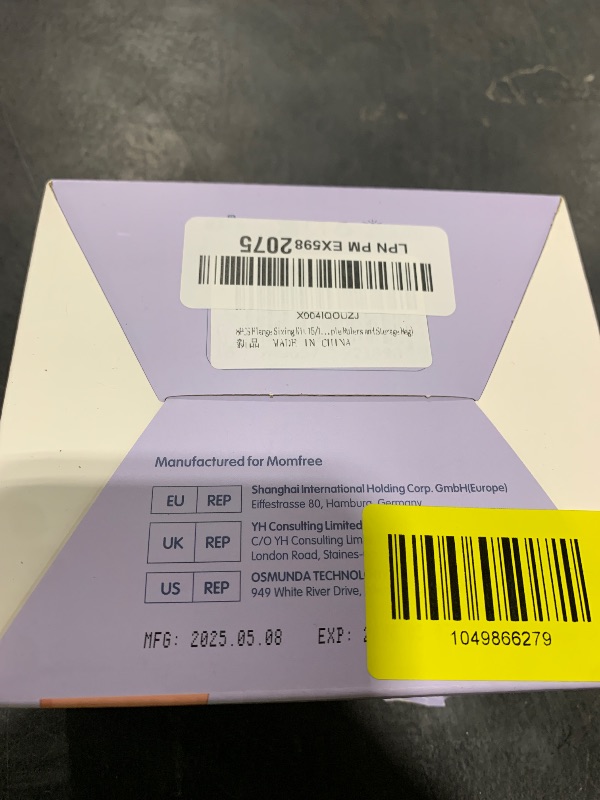 Photo 1 of 8PCS Flange Sizing Kit 15/17/19/21mm for 24mm Flanges/Shield, Soft Silicone Flange Insert Compatible Momcozy/Spectra/Medela Breast Pump, Breast Pump Essential kit(with Nipple Rulers and Storage Bag)