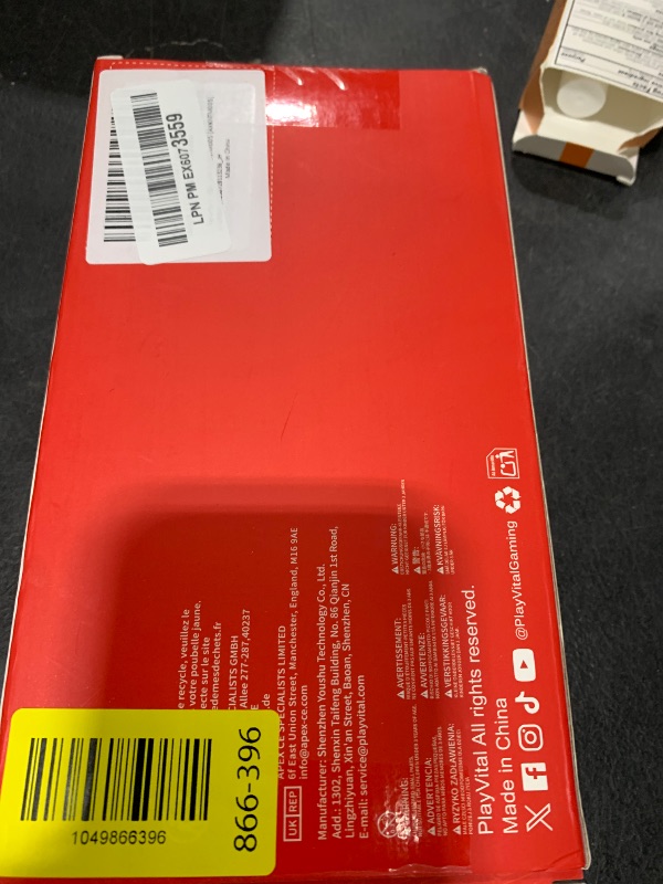 Photo 1 of ITEM IS MISSING PARTS, UNSURE WHAT PARTS ARE MISSING -----------------------------PlayVital Hard Case for Nintendo Switch 2 with Extra Stand & Thumb Grip Caps | Split Design, Dockable Protective Full-Body Shell Cover for Nintendo Switch 2 | Solid Color Se