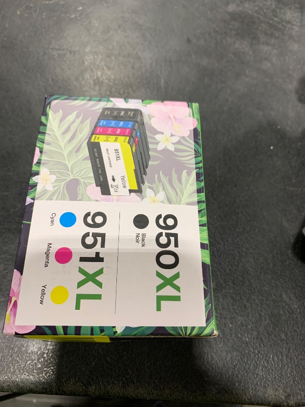 Photo 1 of DAM aila Compatible 950XL 951XL Ink Cartridge Replacement for HP OfficeJet Pro 8600 8610 8620 8100 8630 8660 8640 8615 76DW 251DW, Black, Cyan, Magenta, Yellow, 4-Pack