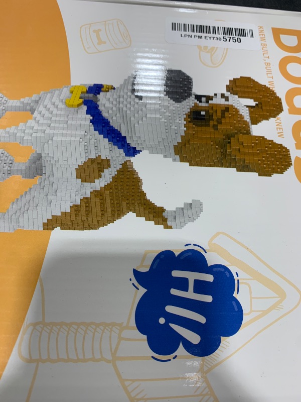 Photo 1 of Ulanlan Adult Building Sets, Building Blocks Pets, Micro Bricks Dog Animal Building Toy Bricks Dog for Kids 10,11, 12, 13, 14, Teens or Adult, 2100 Pieces
